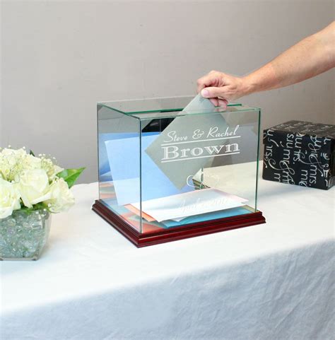 Rectangle Wedding Card Box 